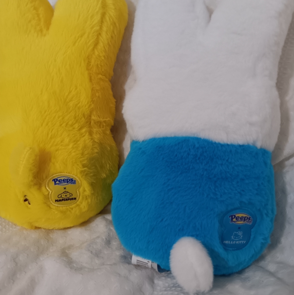 Hello Kitty Peeps Plush - Picture 2 of 2